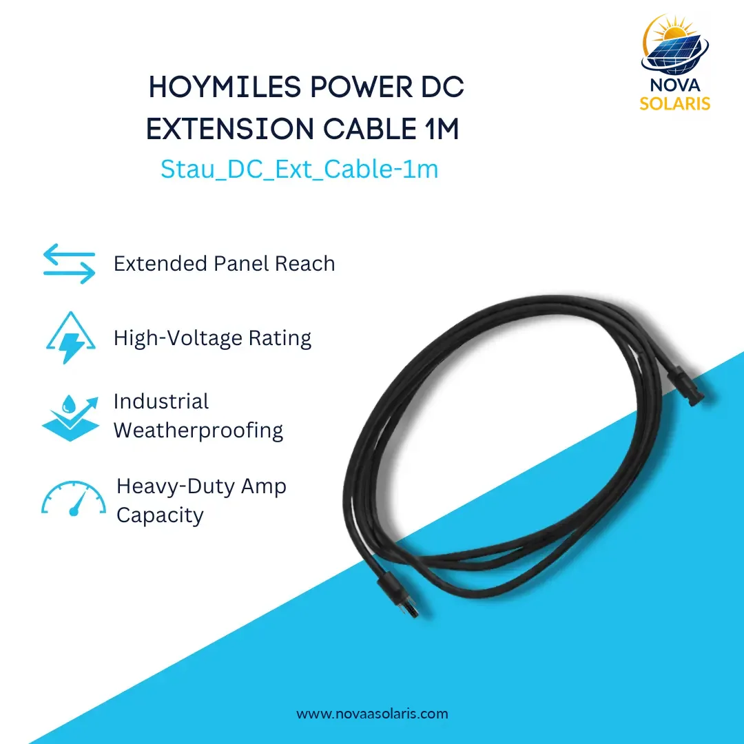 Hoymiles Power DC Extension Cable 1m for Microinverters
